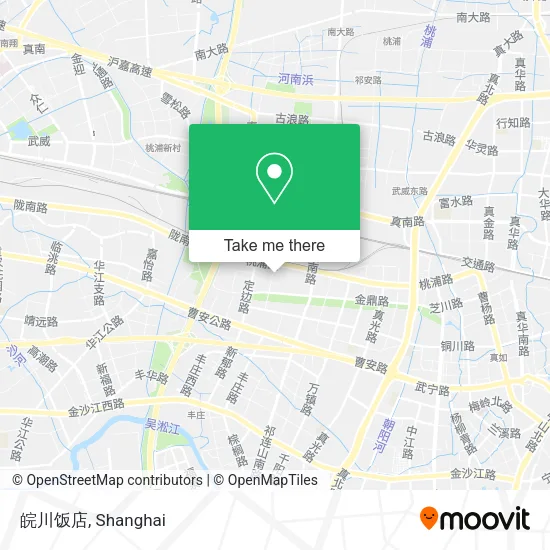 皖川饭店 map