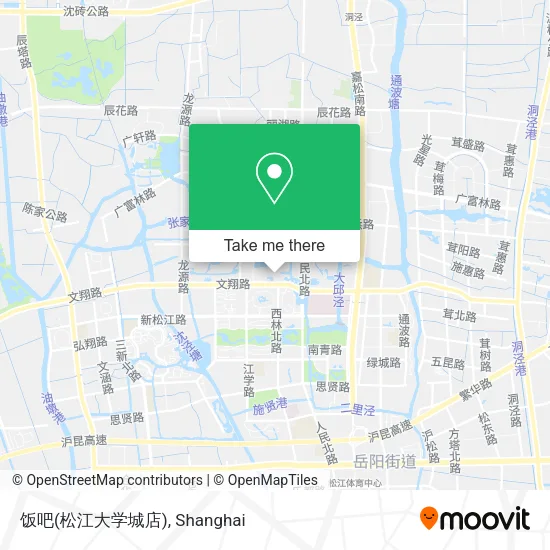 饭吧(松江大学城店) map