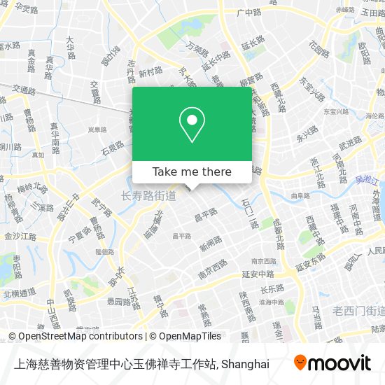 上海慈善物资管理中心玉佛禅寺工作站 map
