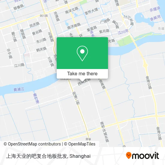 上海天业的吧复合地板批发 map