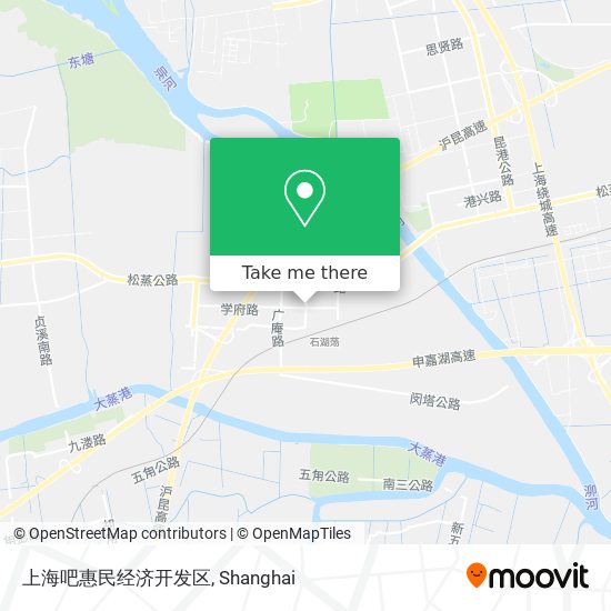 上海吧惠民经济开发区 map