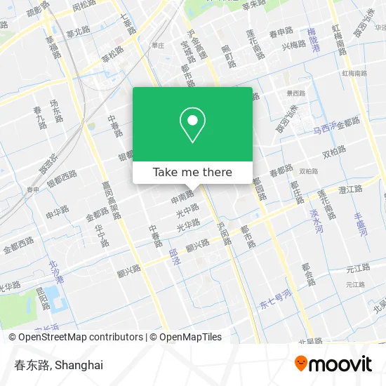 春东路 map