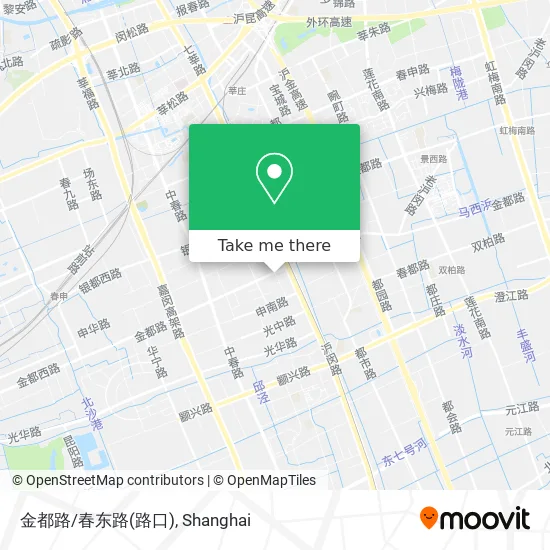 金都路/春东路(路口) map