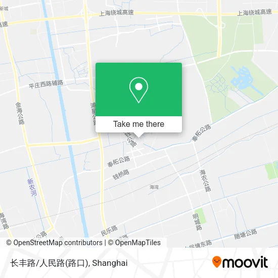 长丰路/人民路(路口) map