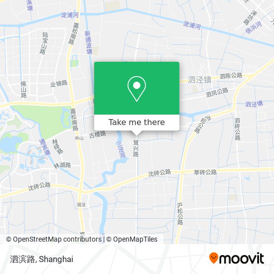 泗滨路 map