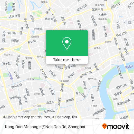 Kang Dao Massage @Nan Dan Rd map