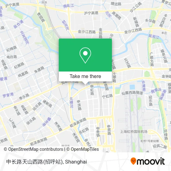 申长路天山西路(招呼站) map