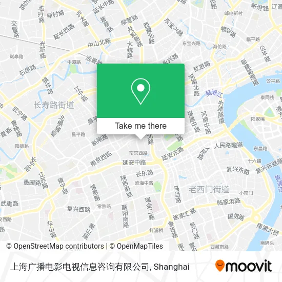 上海广播电影电视信息咨询有限公司 map