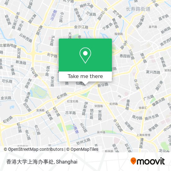 香港大学上海办事处 map