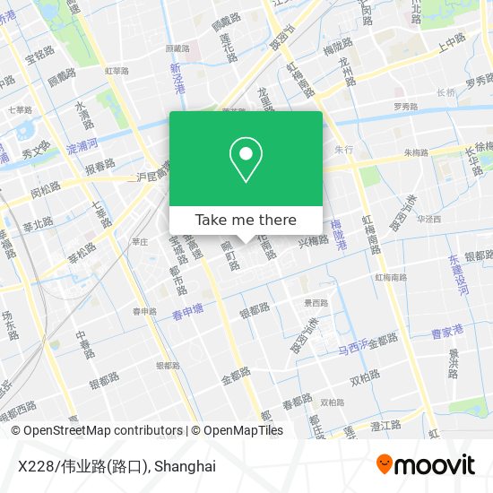 X228/伟业路(路口) map