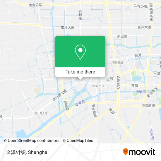 金泽针织 map