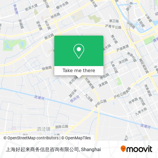 上海好起来商务信息咨询有限公司 map