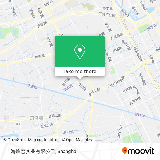 上海峰峦实业有限公司 map