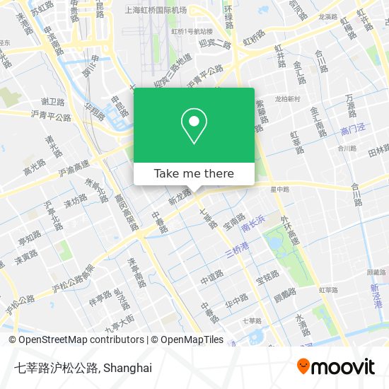 七莘路沪松公路 map