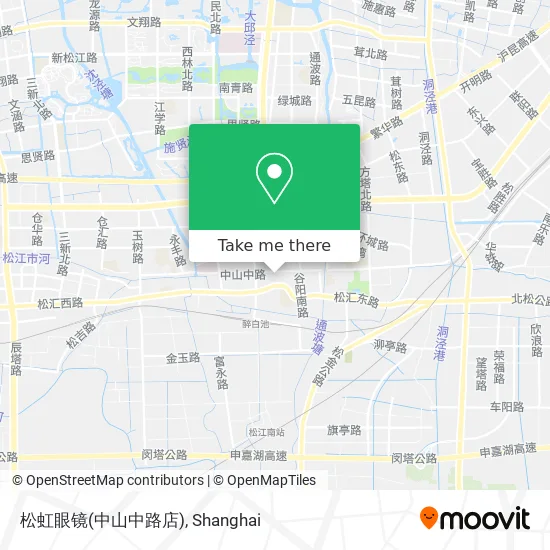松虹眼镜(中山中路店) map