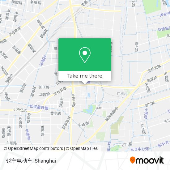 锐宁电动车 map