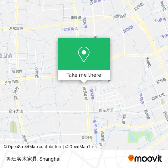 鲁班实木家具 map