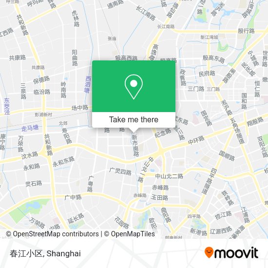 春江小区 map