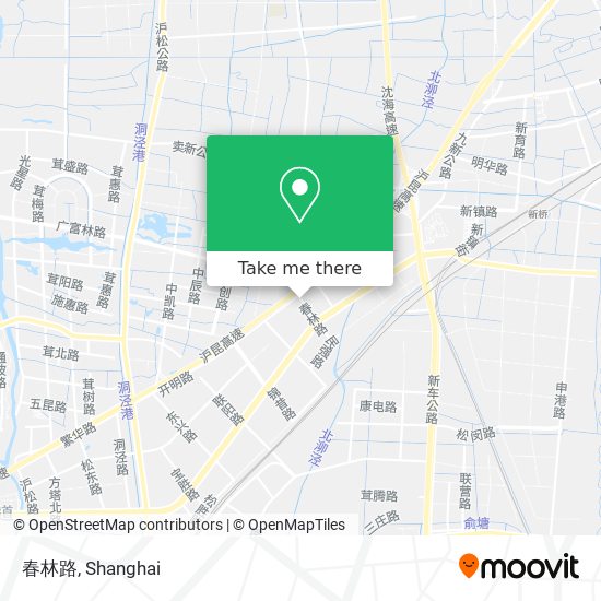 春林路 map