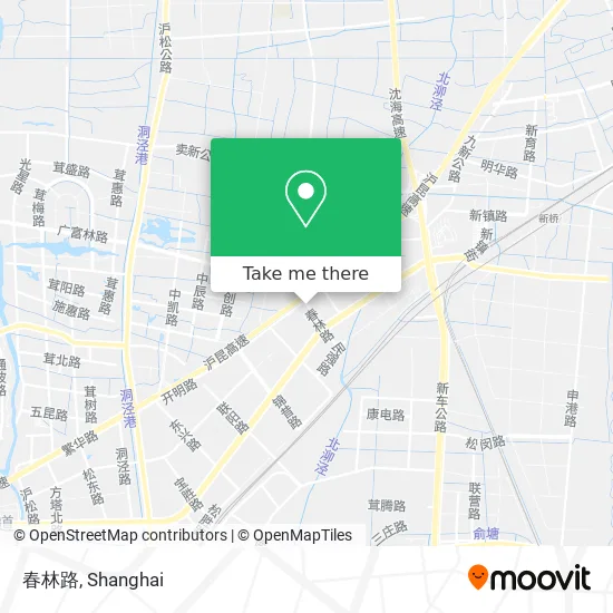 春林路 map