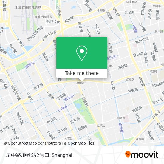 星中路地铁站2号口 map