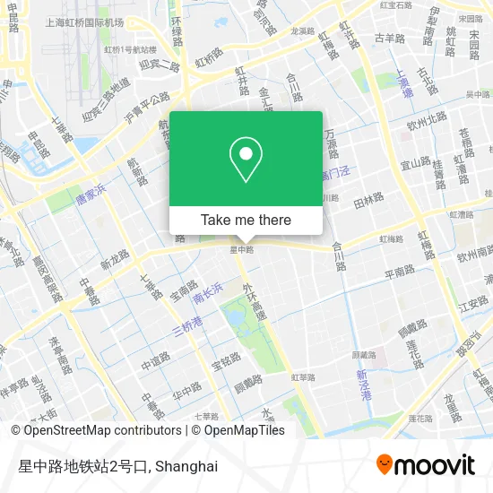星中路地铁站2号口 map