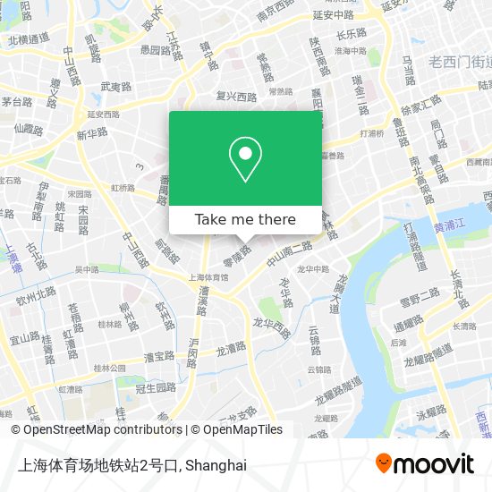 上海体育场地铁站2号口 map