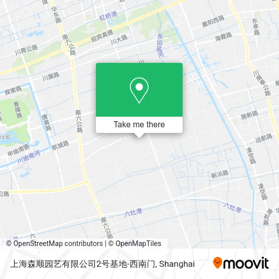 上海森顺园艺有限公司2号基地-西南门 map