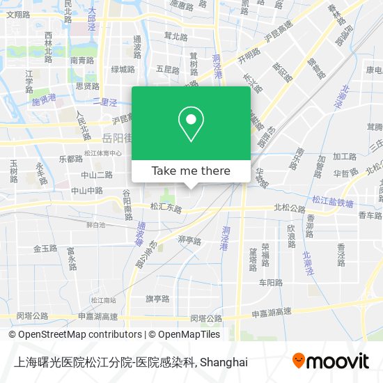 上海曙光医院松江分院-医院感染科 map