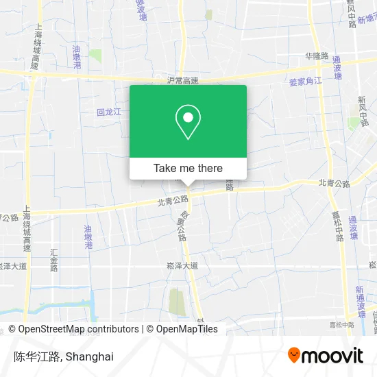 陈华江路 map