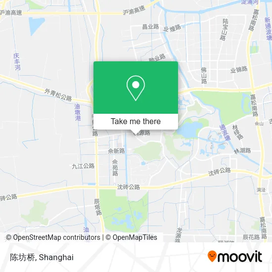 陈坊桥 map