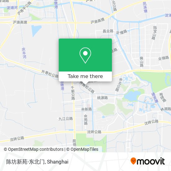 陈坊新苑-东北门 map