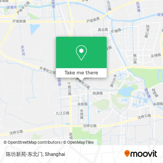 陈坊新苑-东北门 map
