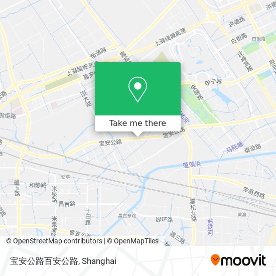 宝安公路百安公路 map