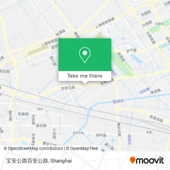宝安公路百安公路 map