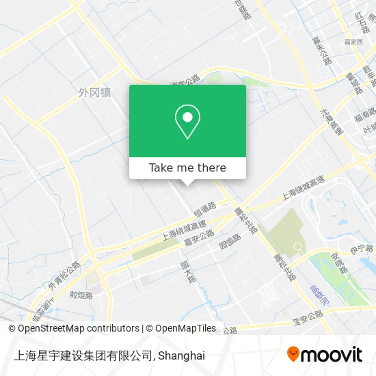 上海星宇建设集团有限公司 map