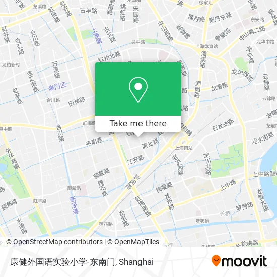 康健外国语实验小学-东南门 map