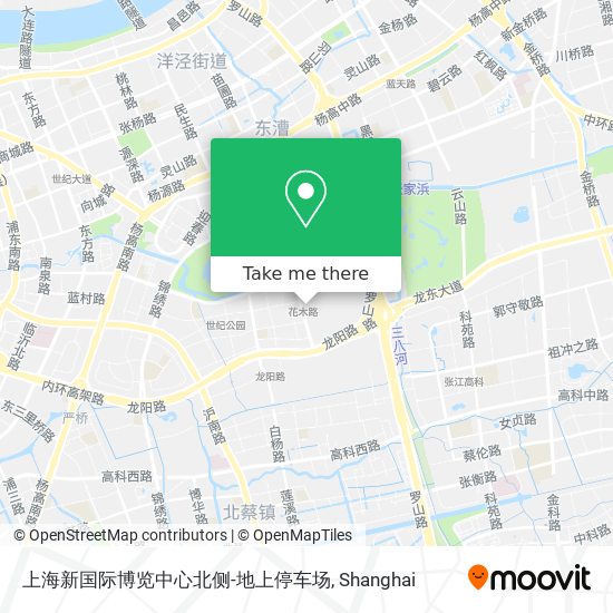 上海新国际博览中心北侧-地上停车场 map