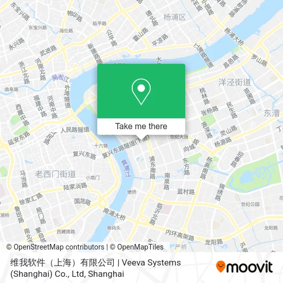 维我软件（上海）有限公司 | Veeva Systems (Shanghai) Co., Ltd map