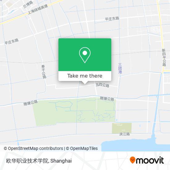 欧华职业技术学院 map