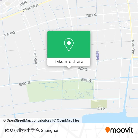 欧华职业技术学院 map
