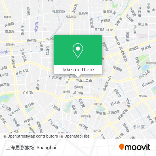 上海思影旅馆 map