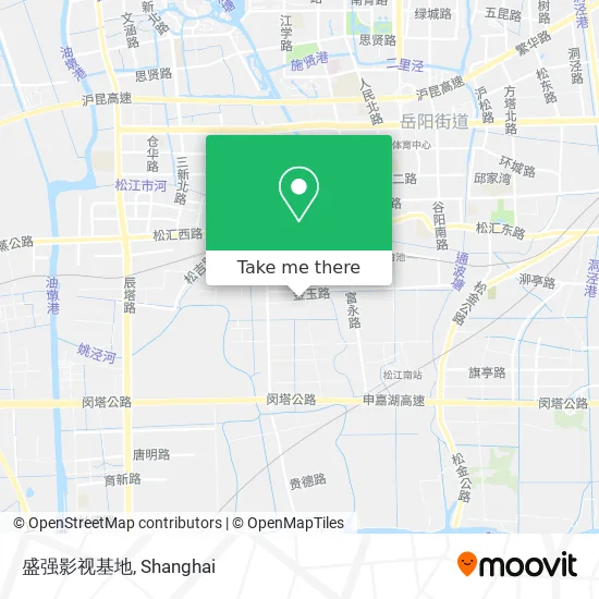盛强影视基地 map