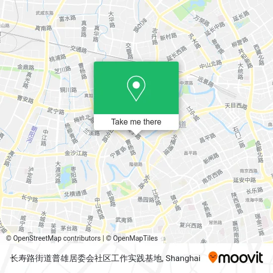 长寿路街道普雄居委会社区工作实践基地 map