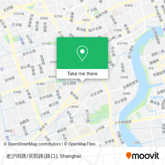 老沪闵路/宾阳路(路口) map