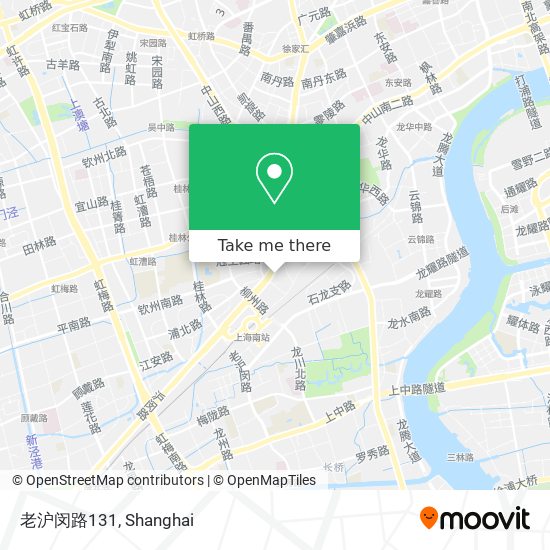 老沪闵路131 map
