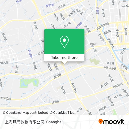 上海风尚购物有限公司 map