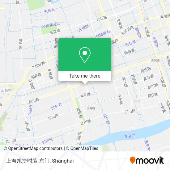 上海凯捷时装-东门 map