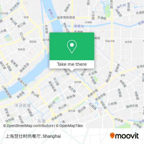 上海慧仕时尚餐厅 map