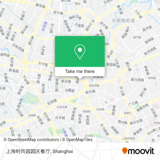 上海时尚园园区餐厅 map